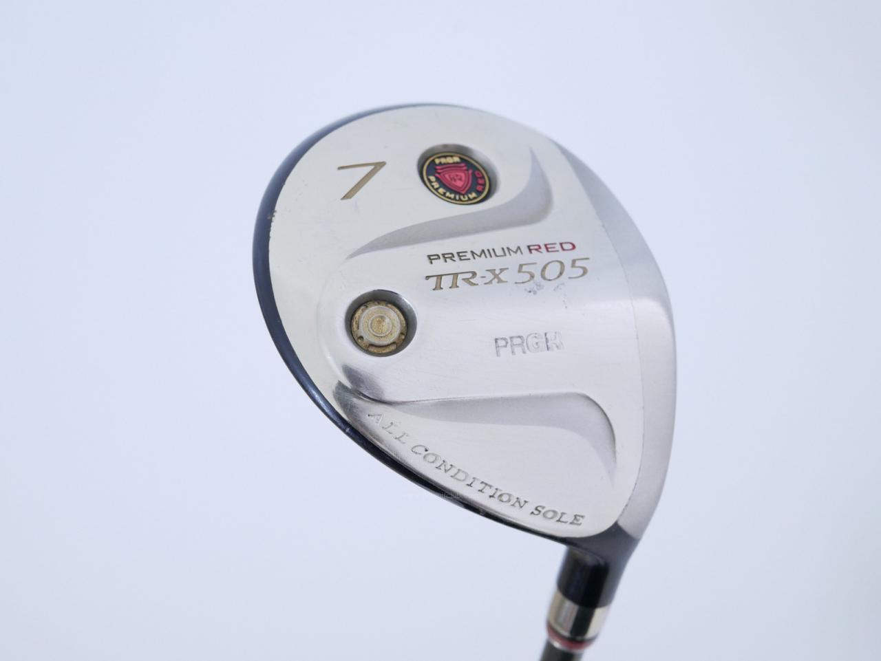 Fairway Wood : PRGR : หัวไม้ 7 PRGR Premium Red TR-X 505 (รุ่นท็อป) Loft 21 Flex R (M-37)