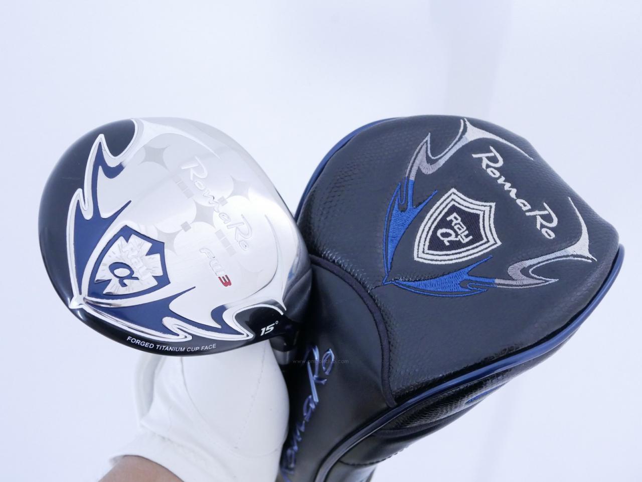 Fairway Wood : Other Brand : หัวไม้ 3 Romaro RAY Alpha (รุ่นปี 2020 หัว Titanium เสียงใส ตีไกลมาก) Loft 15 สุดยอดก้าน Fujikura Platinum Speeder 4 Flex S