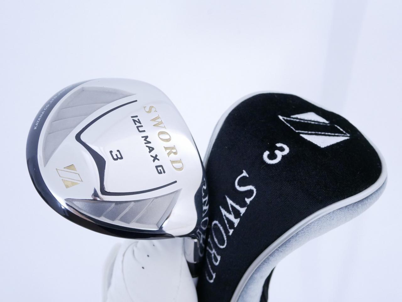 Fairway Wood : Katana : หัวไม้ 3 Katana Sword IZU Max G (มี Offset กันลูกบานออกขวา) Loft 16 ก้าน Fujikura Speeder 589 Flex SR