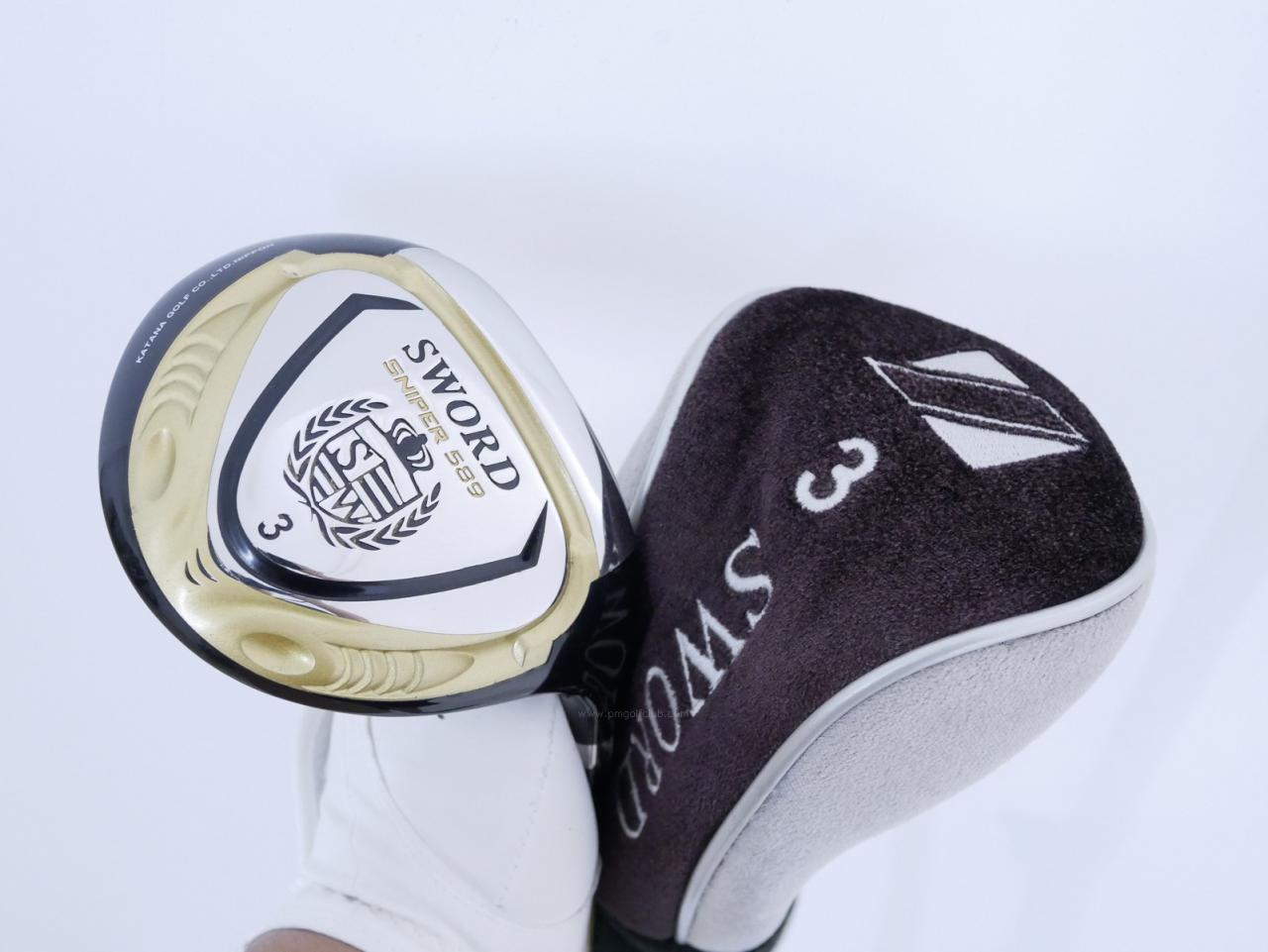 Fairway Wood : Katana : หัวไม้ 3 Katana Sword Sniper 589 (ปี 2017) Loft 16 ก้าน Fujikura Speeder 589 Flex R