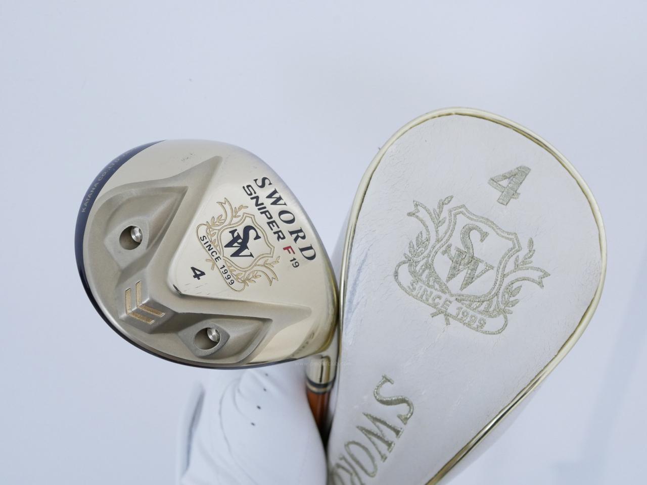Fairway Wood : Katana : หัวไม้ 4 Katana Sniper F Loft 19 ก้าน Sword Tour AD Flex R2