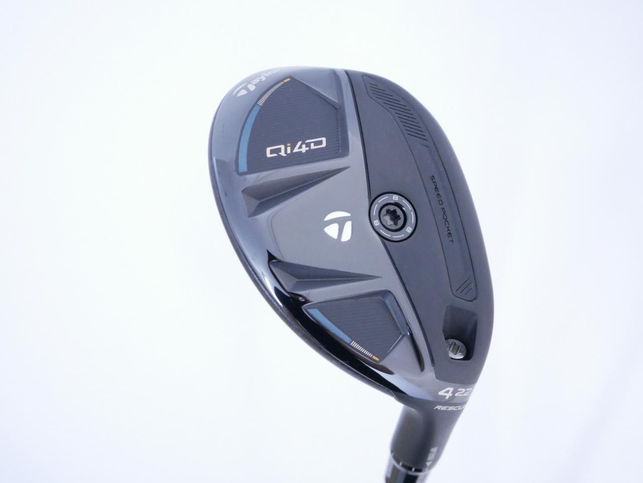 Fairway Wood : Taylormade : ไม้กระเทย Taylormade Qi4D Rescue (รุ่นใหม่ล่าสุด ออกปี 2026) Loft 22 ก้าน Mitsubishi REAX 75 Flex S