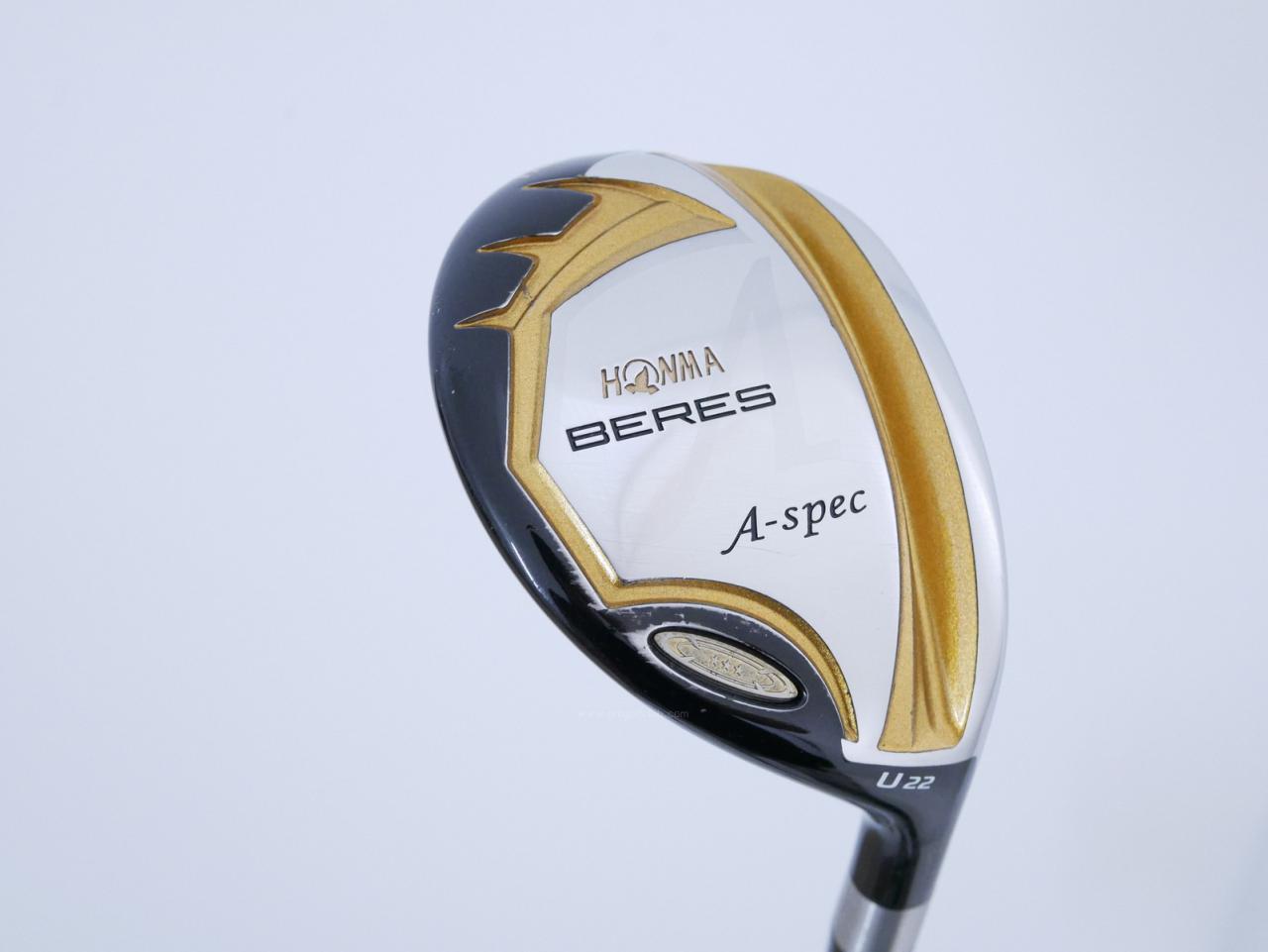 Fairway Wood : Honma : **ก้าน 3 ดาว** ไม้กระเทย Honma Beres A-Spec II (ออกปี 2021) Loft 22 ก้าน ARMRQ A-Spec (47) Flex R (3 ดาว)