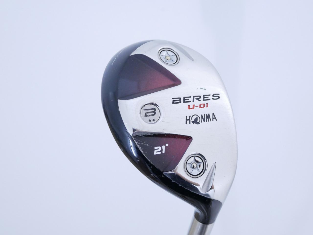 Fairway Wood : Honma : ไม้กระเทย Honma Beres U-01 Loft 21 ก้าน ARMRQ 6 (49) Flex R (2 ดาว)