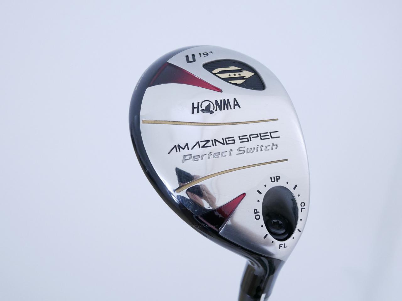 Fairway Wood : Honma : **ก้าน 3 ดาว** ไม้กระเทย Honma Amazing Spec PerfectSwitch Loft 19 ก้าน ARMRQ 6 FLex S (3 ดาว)