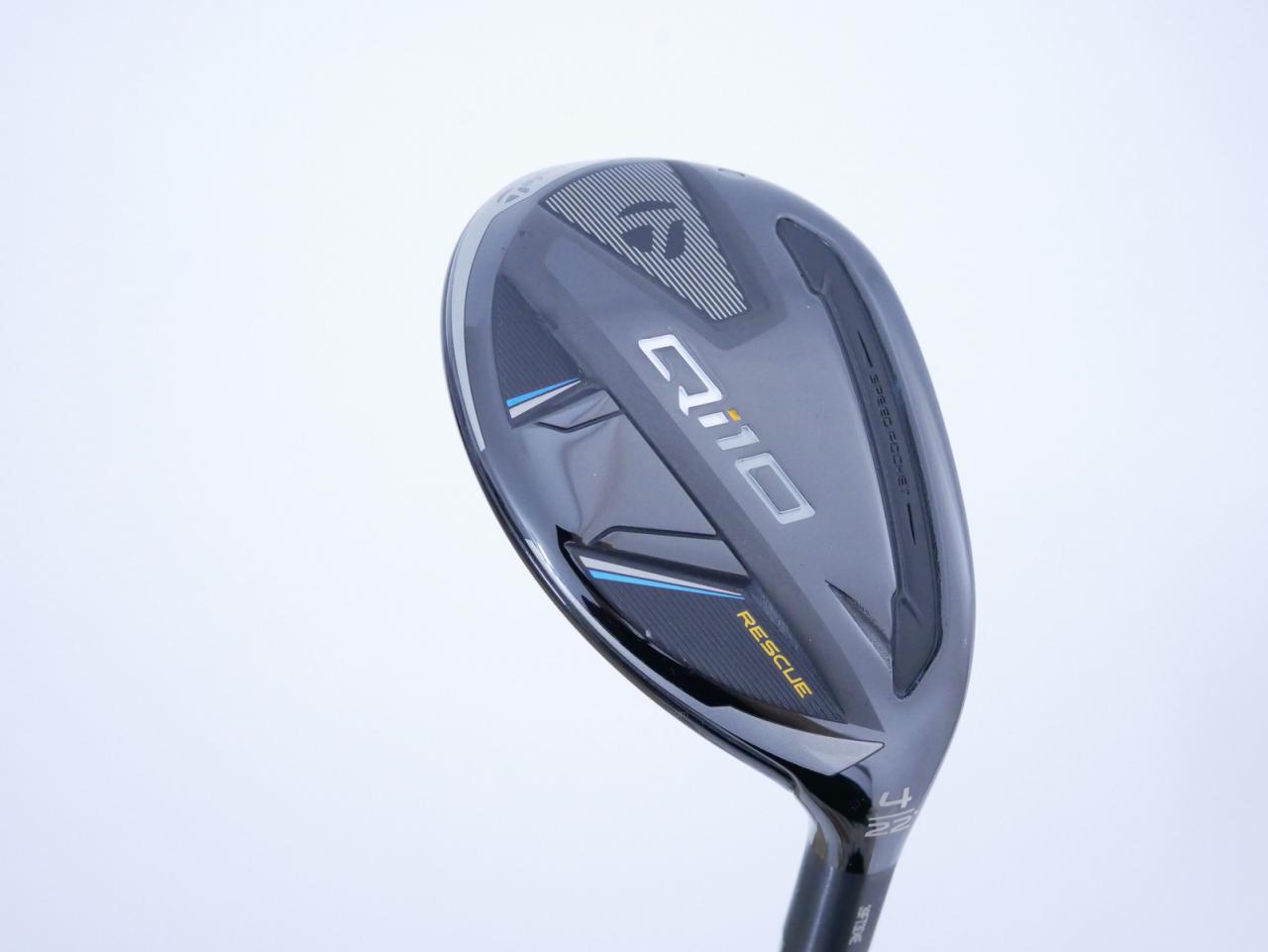 Fairway Wood : Taylormade : ไม้กระเทย Taylormade Qi10 Rescue (ออกปี 2024) Loft 22 ก้านเหล็ก NS Pro 820 Flex S