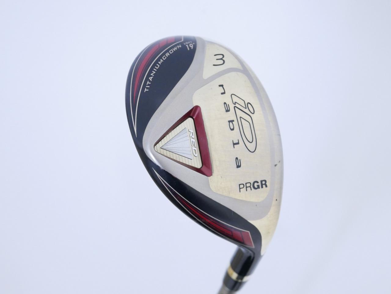 Fairway Wood : PRGR : ไม้กระเทย PRGR ID Nabla RED (รุ่นท้อป) Loft 19 ก้าน M-35 (Flex R2)