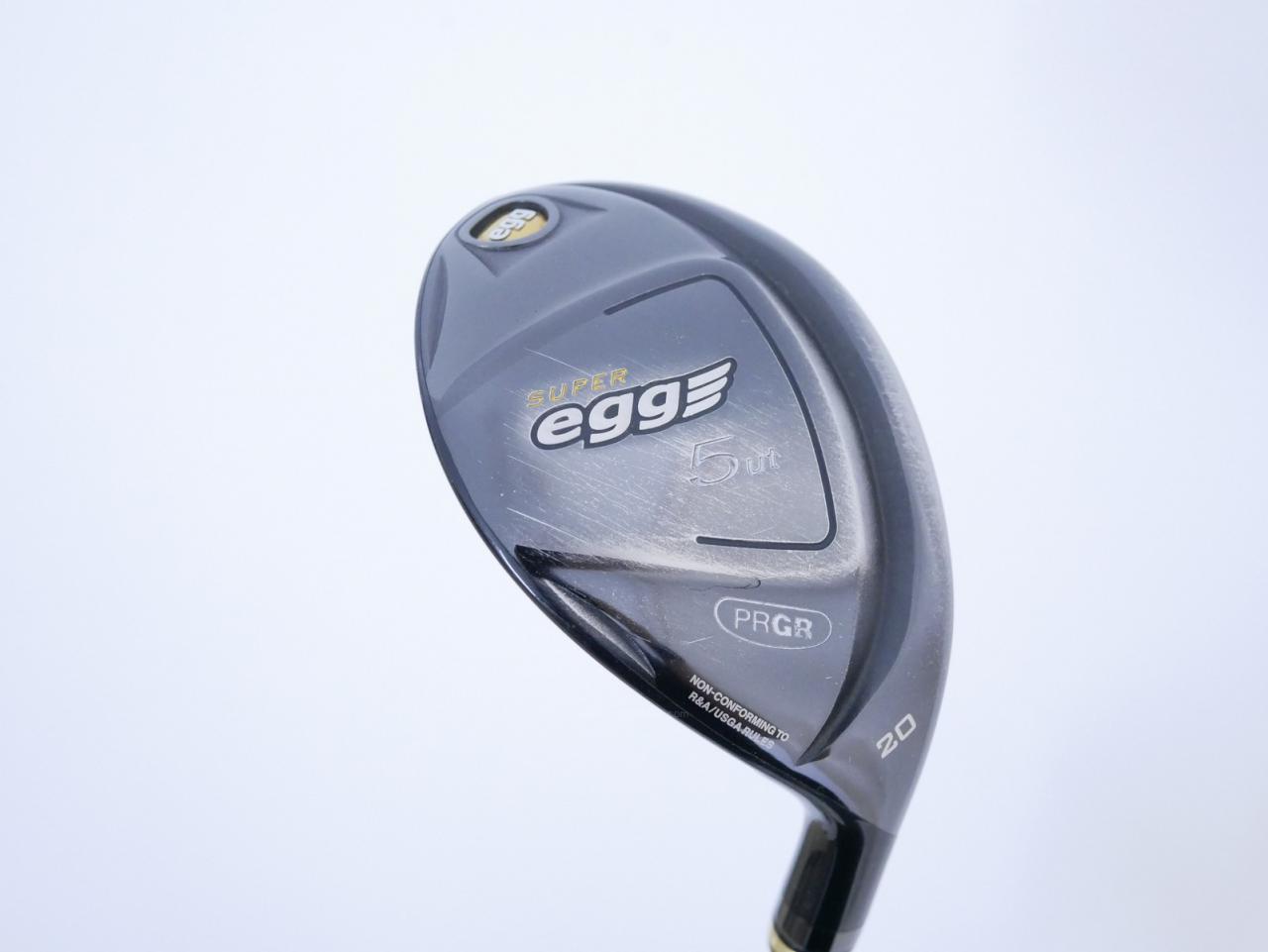 Fairway Wood : PRGR : ไม้กระเทย PRGR Super Egg (หน้าเด้งเกินกฏ COR 0.84 ออกปี 2018 หายากมาก) Loft 20 ก้าน M-37 Flex R