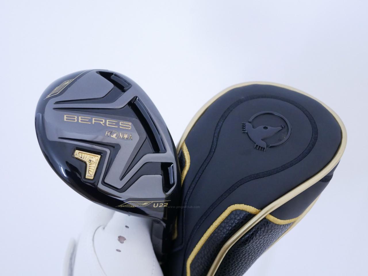 Fairway Wood : Honma : ไม้กระเทย Honma Beres Black (รุ่นปี 2023) Loft 22 ก้าน Honma ARMRQ MX Flex R