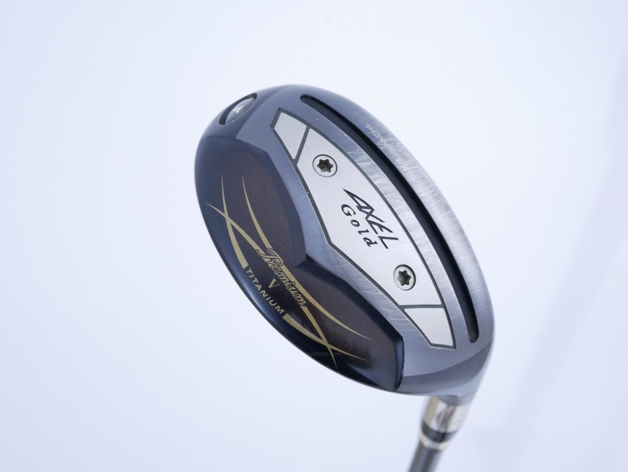 Fairway Wood : Tsuruya : ไม้กระเทย Tsuruya AXEL Gold Premium 5 (รุ่นปี 2023 ตัวท๊อป เด้งเกินกฏ ของใหม่ 2 หมื่นกว่า) Loft 23 Flex R