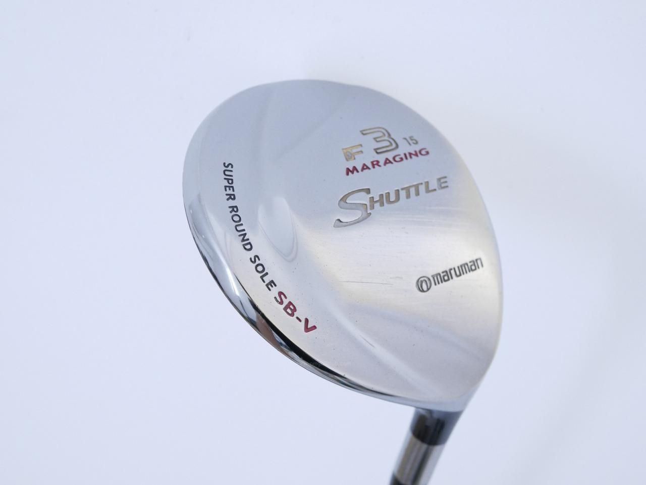 Fairway Wood : Maruman : หัวไม้ 3 Maruman Shuttle F (รุ่นยอดนิยม หน้า Maraging เสียงใส) Loft 15 Flex SR