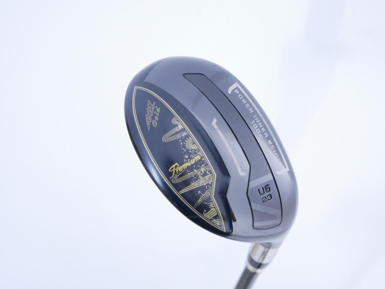 Fairway Wood : Tsuruya : ไม้กระเทย Tsuruya AXEL Gold Premium 6 Hi-COR (ออกปี 2024 ตัวท๊อป เด้งเกินกฏ ของใหม่ 2 หมื่นกว่า) Loft 23 Flex R