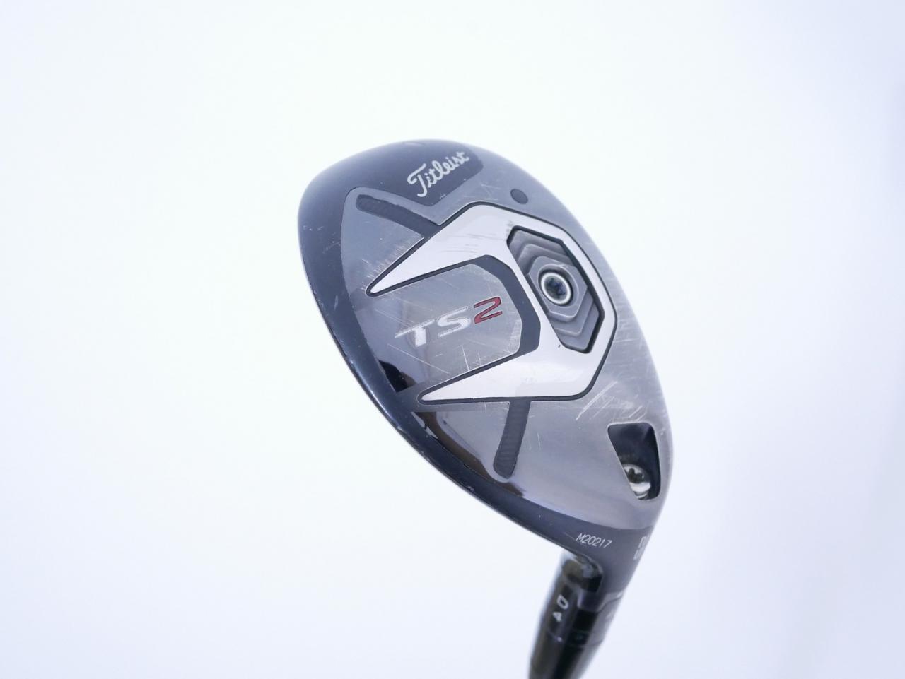 Fairway Wood : Titleist : **มีบุบ**  ไม้กระเทย Titleist TS2 (รุ่นปี 2019) Loft 25 ก้าน Tour AD T-60 Flex SR