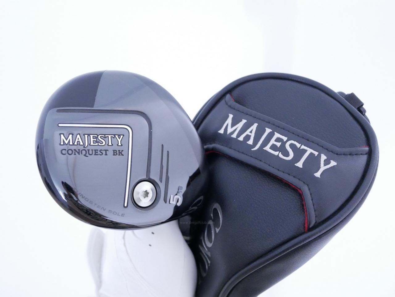 Fairway Wood : Maruman : หัวไม้ 5 Maruman MAJESTY Conquest BK (ปี 2021 รุ่นท้อปสุด) Loft 18 ก้าน Fujikura Speeder Evolution Flex SR