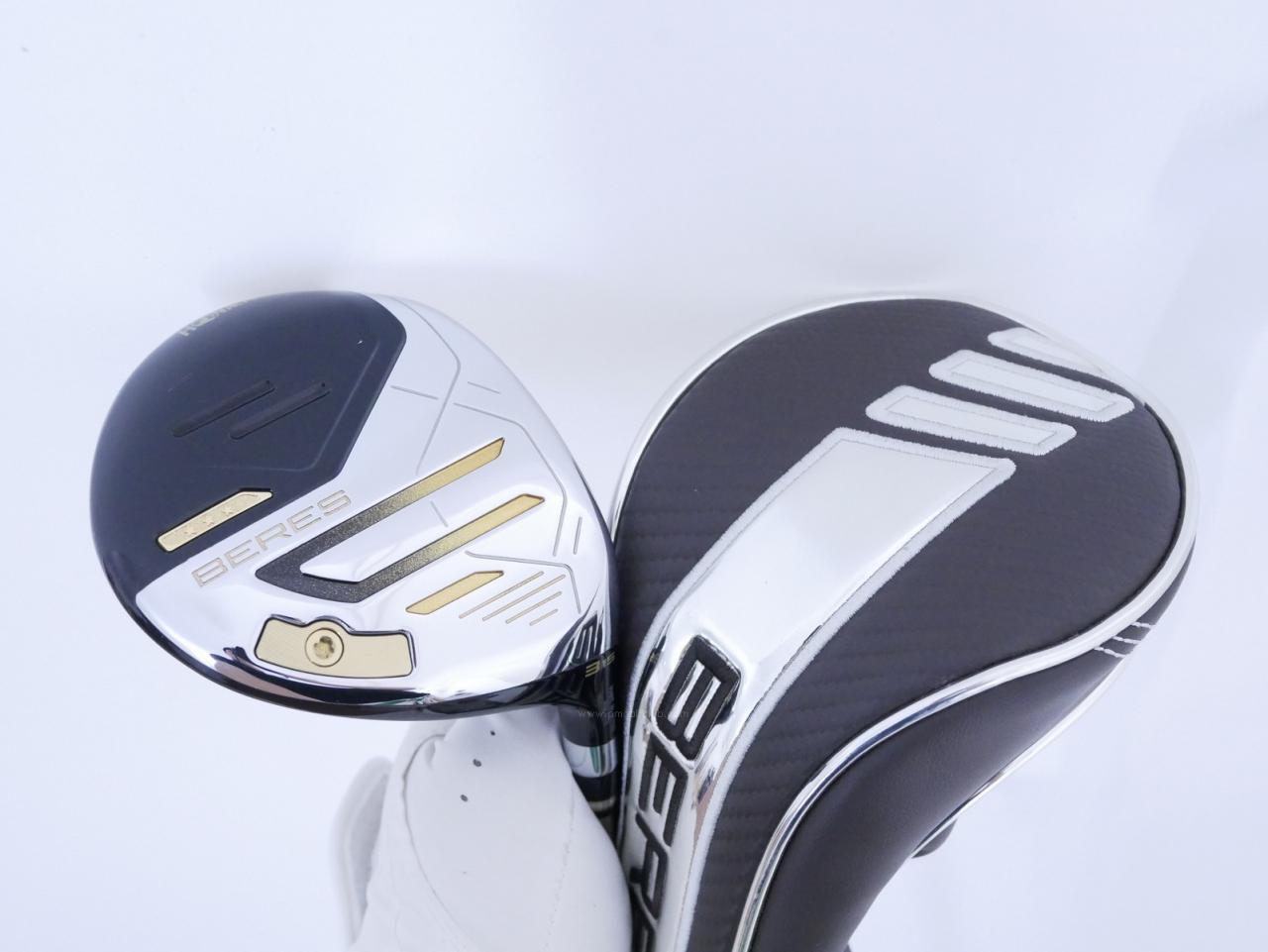 Fairway Wood : Honma : **ก้าน 3 ดาว** หัวไม้ 3 Honma Beres 09 (รุ่นล่าสุด ออกปี 2024) Loft 15 ก้าน Honma ARMRQ FX Flex R (3 ดาว)