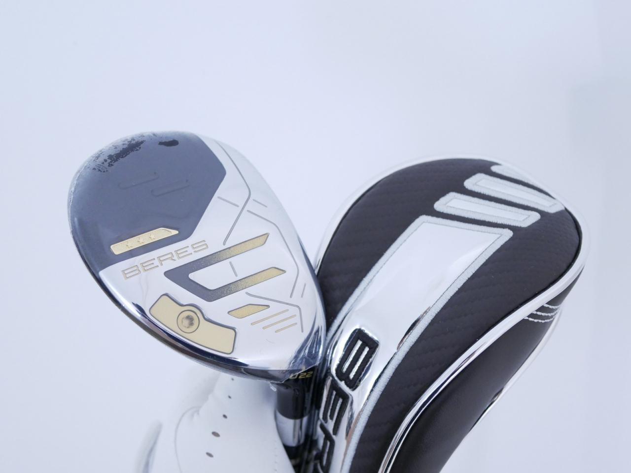 Fairway Wood : Honma : **ของใหม่ ยังไม่แกะพลาสติก ก้าน 3 ดาว** ไม้กระเทย Honma Beres 09 (รุ่นล่าสุด ออกปี 2024) Loft 22 ก้าน Honma ARMRQ FX Flex R (3 ดาว)