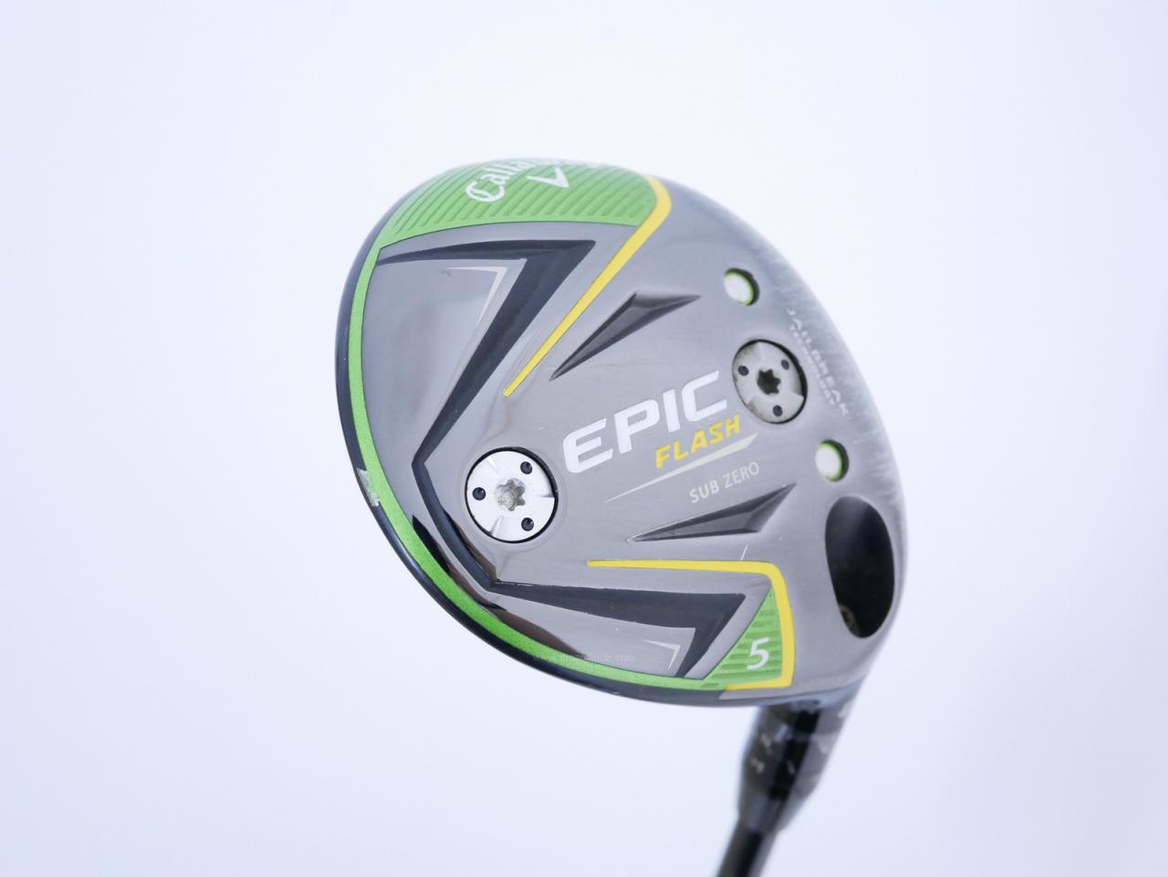Fairway Wood : callaway : หัวไม้ 5 Callaway Epic Flash Sub Zero (รุ่นปี 2019) Loft 18 สุดยอดก้าน Basileus