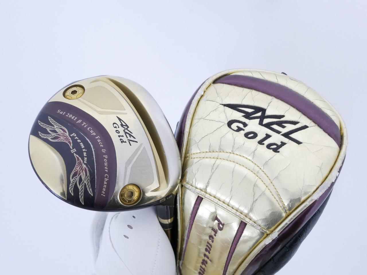Fairway Wood : Tsuruya : หัวไม้ 5 Tsuruya AXEL Gold Premium II (รุ่นท๊อปสุด หายากมาก) Loft 18 Flex R