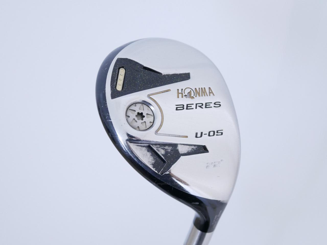 Fairway Wood : Honma : **ก้าน 3 ดาว มีบุบ** ไม้กระเทย Honma Beres U-05 (รุ่นปี 2017) Loft 22 ก้าน ARMRQ ∞ (48) Flex R (3 ดาว)