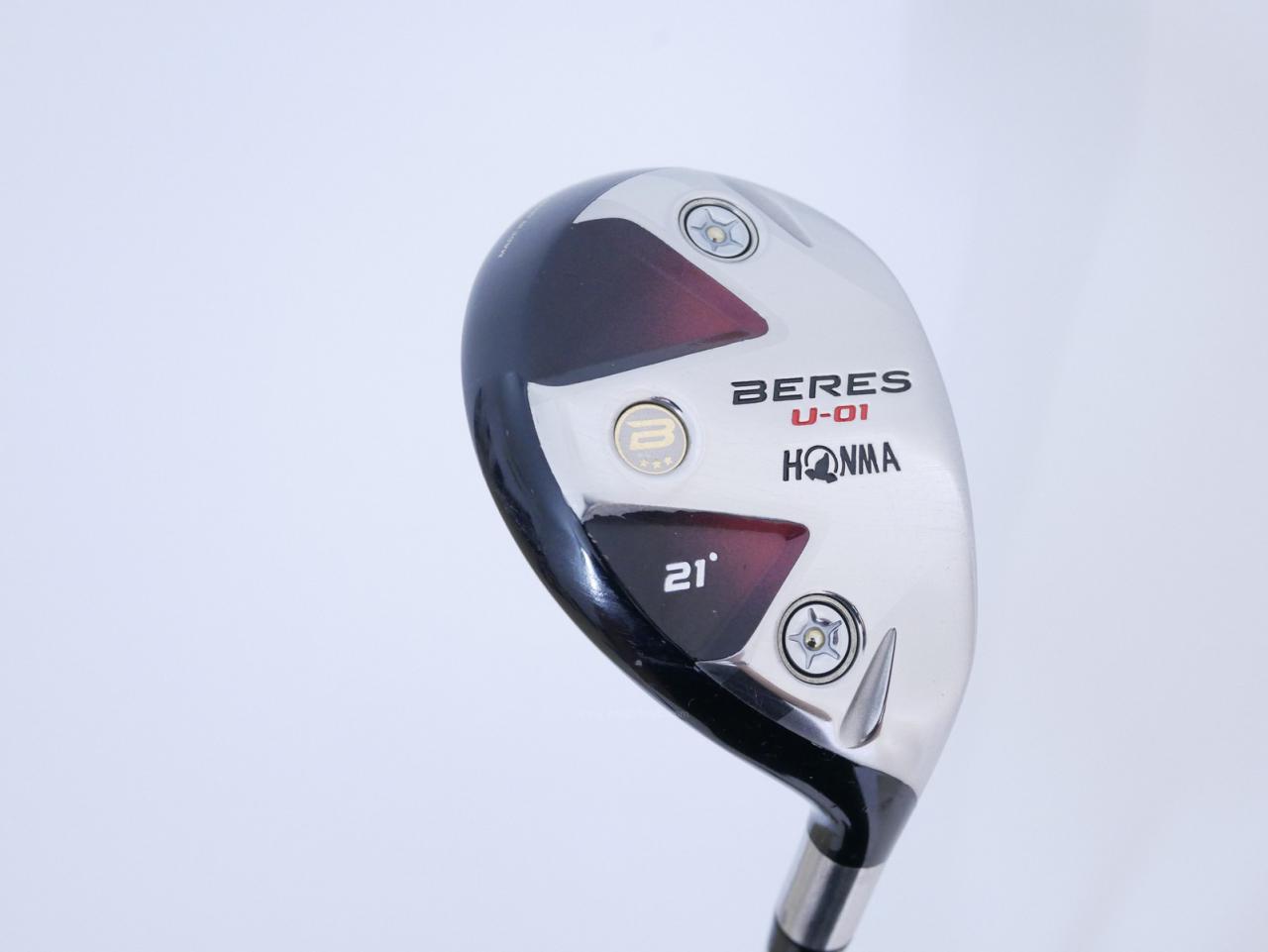Fairway Wood : Honma : **ก้าน 3 ดาว** ไม้กระเทย Honma Beres U-01 Loft 21 ก้าน ARMRQ 6 (54) Flex R (3 ดาว)