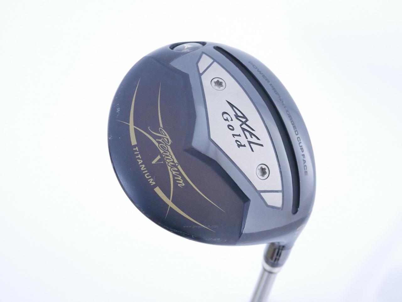 Fairway Wood : Tsuruya : หัวไม้ 3 Tsuruya AXEL Gold Premium 5 (รุ่นปี 2023 ตัวท๊อป เด้งเกินกฏ ของใหม่ 2 หมื่นกว่า) Loft 15 Flex R