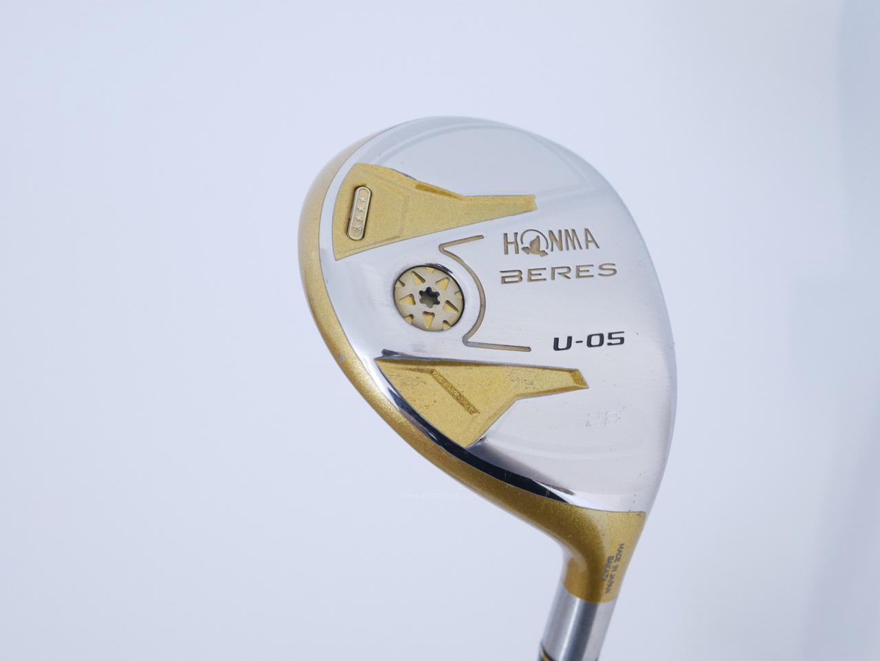 Fairway Wood : Honma : **ก้าน 4 ดาว** ไม้กระเทย Honma Beres U-05 (รุ่นปี 2017) Loft 28 ก้าน ARMRQ ∞ (53) Flex S (4 ดาว)