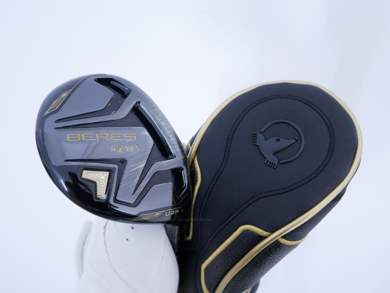 Fairway Wood : Honma : ไม้กระเทย Honma Beres Black (รุ่นปี 2023) Loft 25 ก้าน Honma ARMRQ MX Flex R