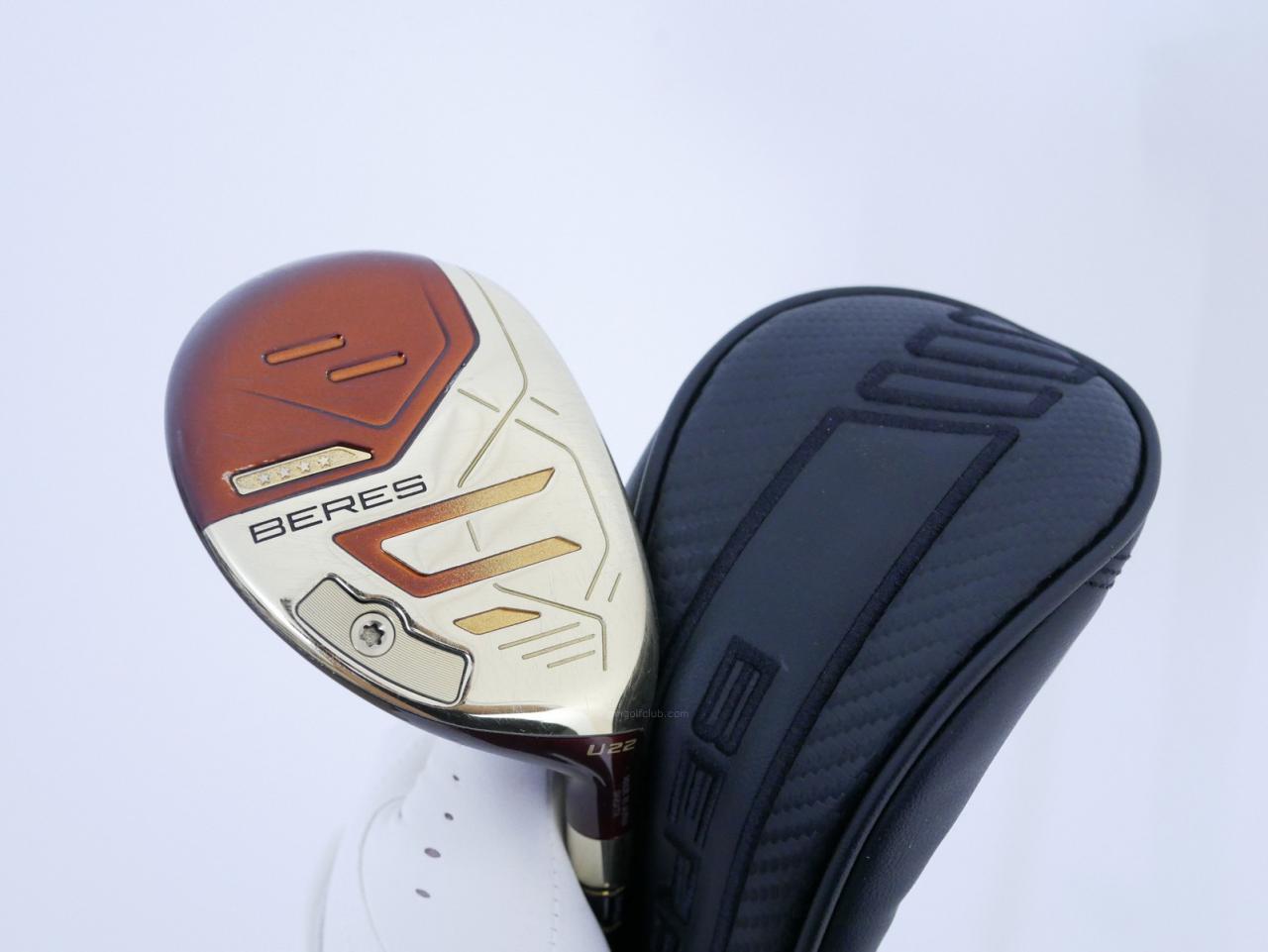 Fairway Wood : Honma : **ก้าน 4 ดาว** ไม้กระเทย Honma Beres 09 (รุ่นล่าสุด ออกปี 2024) Loft 22 ก้าน Honma ARMRQ FX Flex R (4 ดาว)