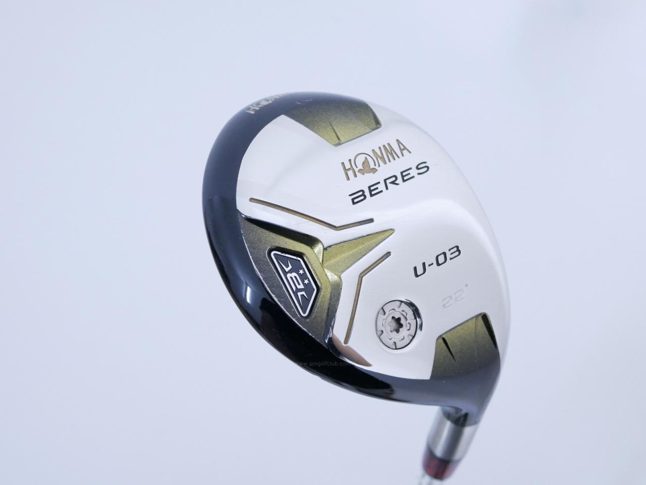 Fairway Wood : Honma : ไม้กระเทย Honma Beres U-03 (ปี 2016) Loft 22 ก้าน Matrix OZIK TP6HD Flex S