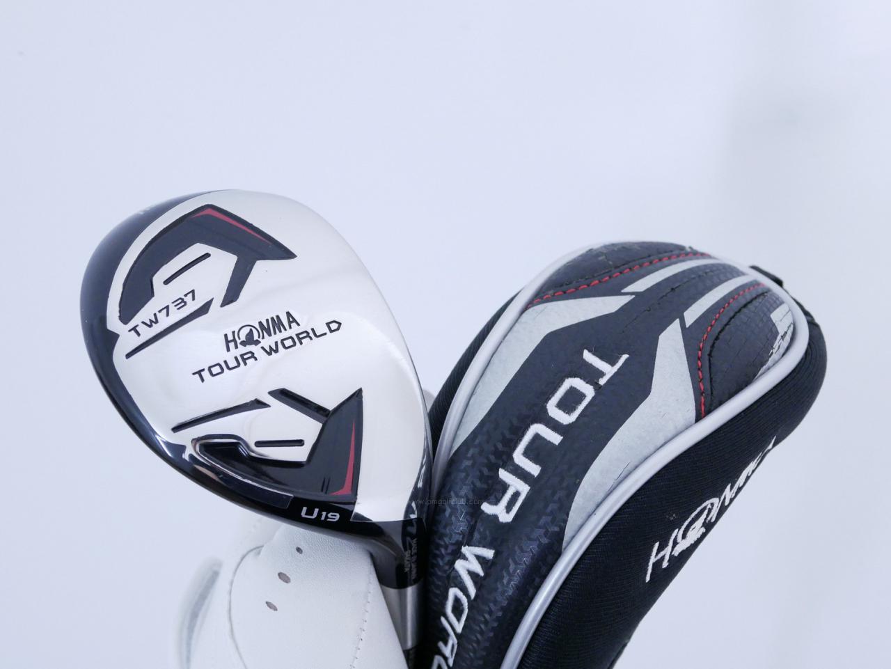 Fairway Wood : Honma : ไม้กระเทย Honma Tour World TW737 (ปี 2018) Loft 19 ก้านกราไฟต์ Honma Vizard IN55 U Flex R