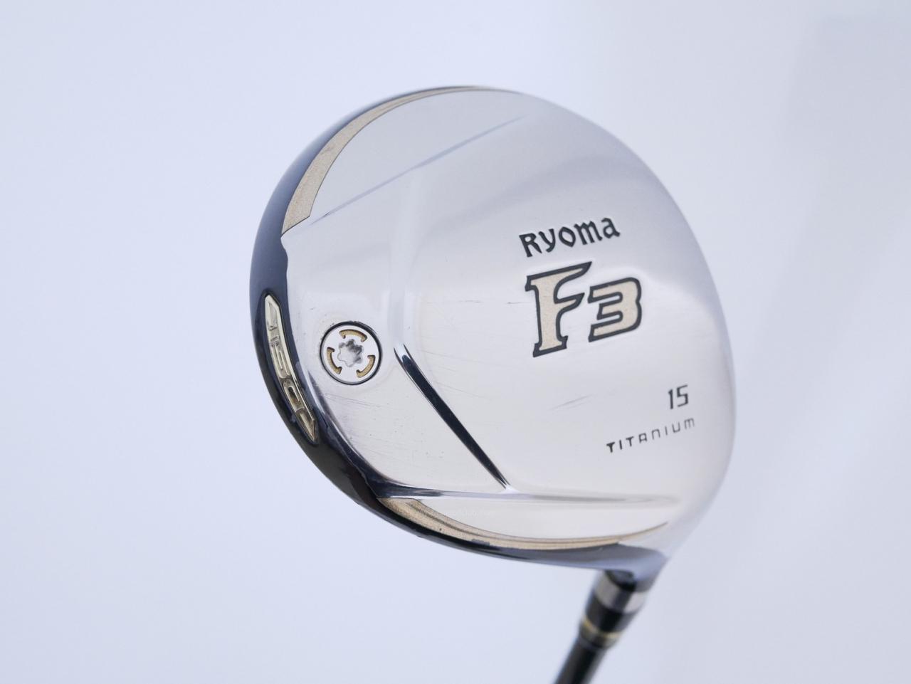 Fairway Wood : Other Brand : หัวไม้ 3 Ryoma F Titanium (รุ่นปี 2019 ไกลมากๆ) Loft 15 ก้าน Tour AD RF2 Flex S