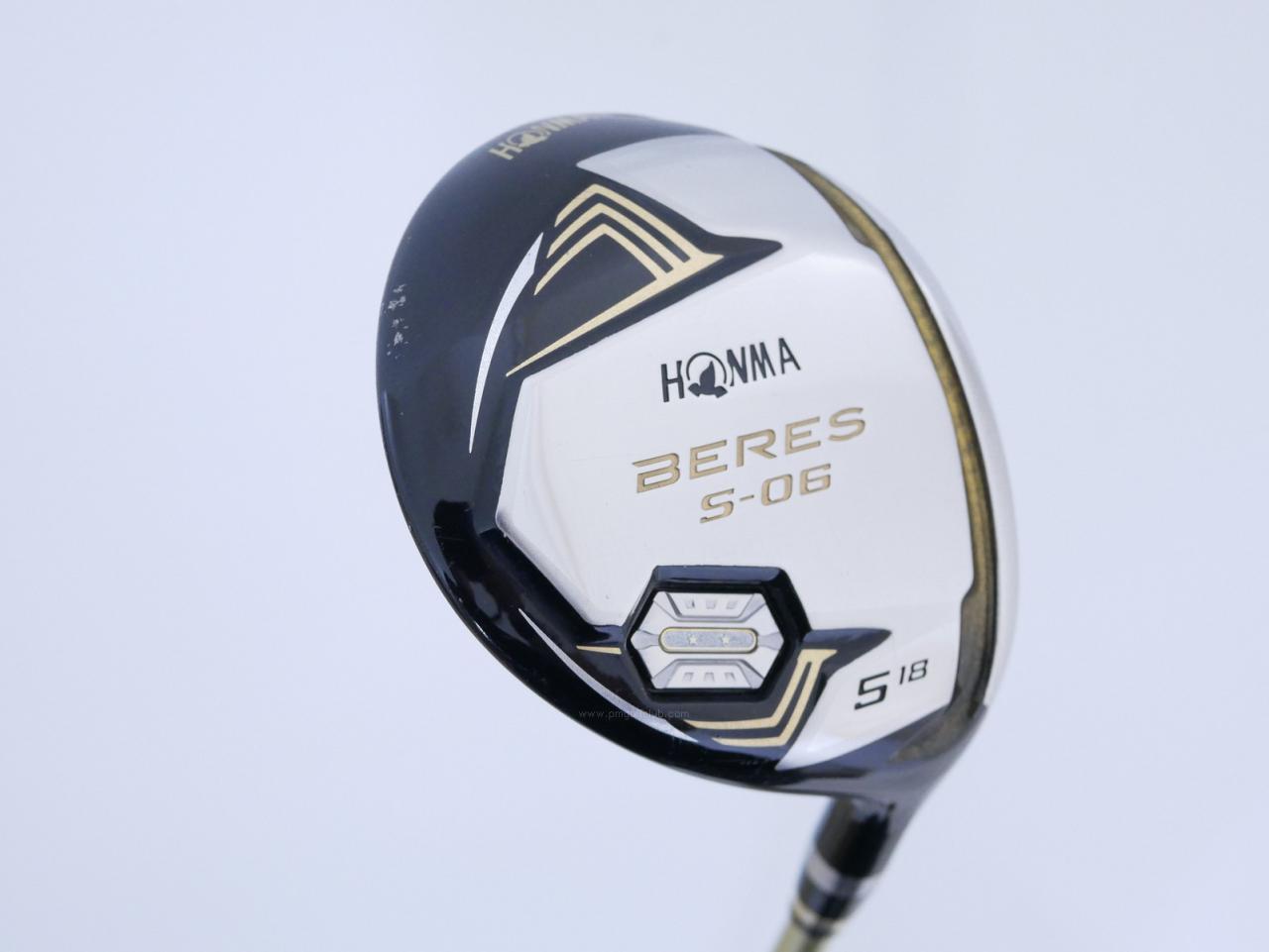 Fairway Wood : Honma : หัวไม้ 5 Honma Beres S-06 (รุ่นปี 2019) Loft 18 ก้าน ARMRQ X (47) Flex R (2 ดาว)