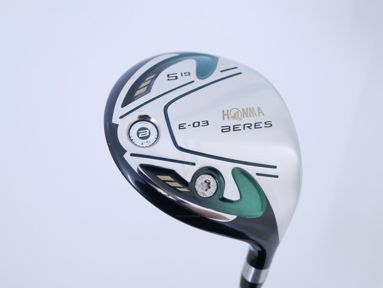 Fairway Wood : Honma : หัวไม้ 5 Honma Beres E-03 (เหมาะกับซีเนียร์) Loft 19 ก้าน ARMRQ 8 (45) Flex R (2 ดาว)