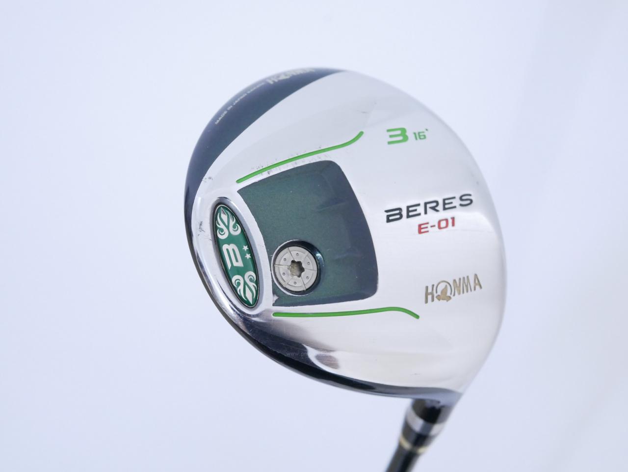Fairway Wood : Honma : หัวไม้ 3 Honma Beres E-01 (เหมาะกับซีเนียร์) Loft 16 ก้าน ARMRQ 6 (45) FLex R (2 ดาว)