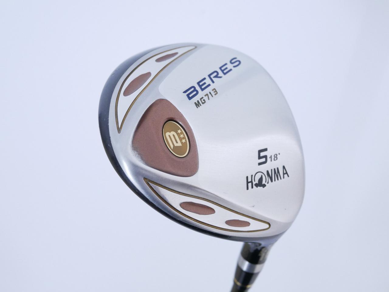 Fairway Wood : Honma : **ก้าน 3 ดาว** หัวไม้ 5 Honma Beres MG713 Loft 18 ก้าน ARMRQ UD49 Flex R (3 ดาว) 