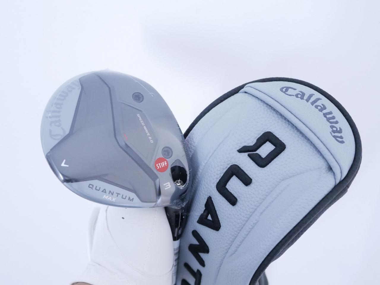 Fairway Wood : callaway : **ของใหม่ ยังไม่แกะพลาสติก** หัวไม้ 3 Callaway Quantum Max (รุ่นล่าสุด ออกปี 2026) Loft 15 ก้าน Mitsubishi TENSEI 60 Flex S
