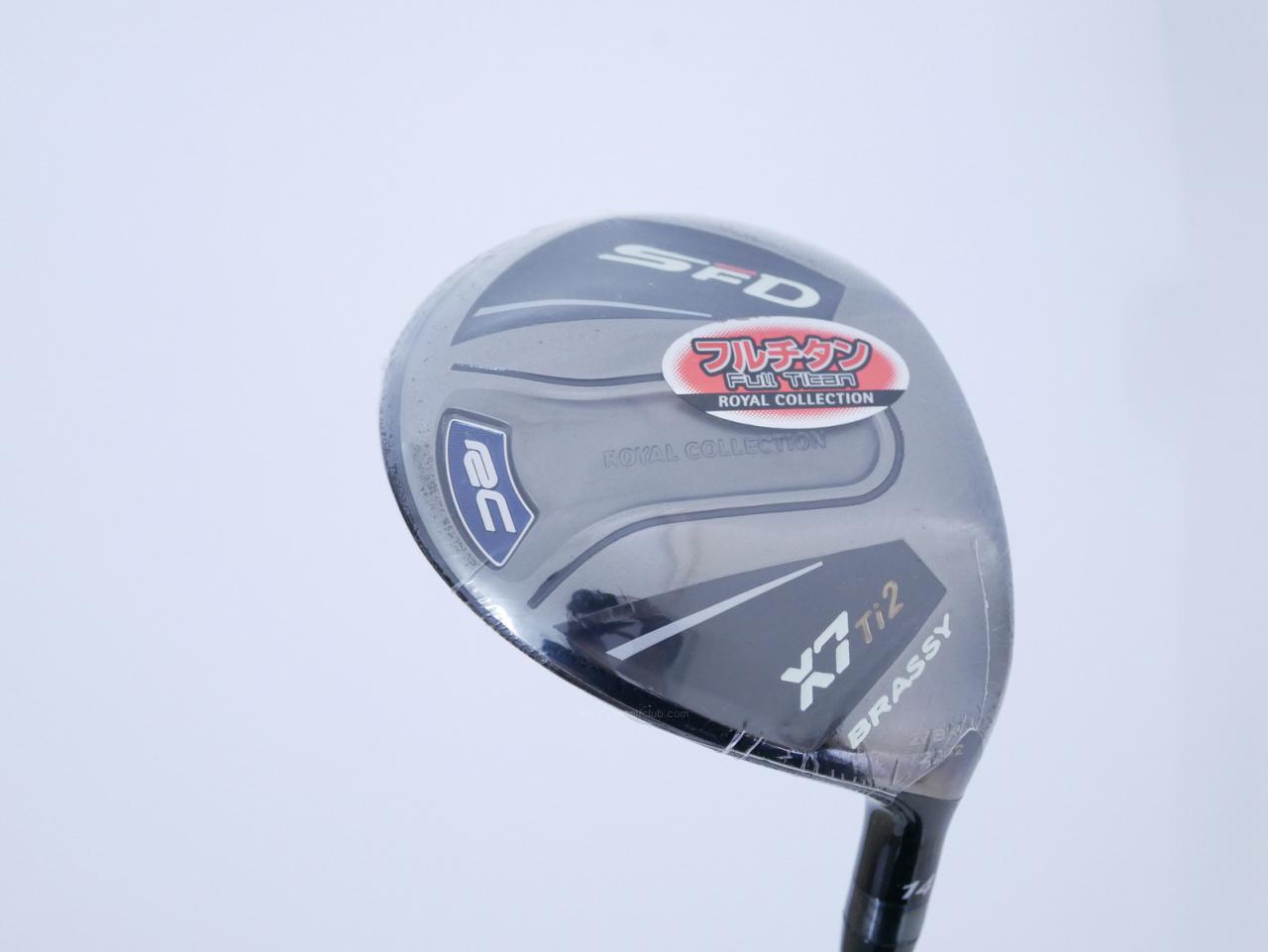 Fairway Wood : ROYAL COLLECTION : **หัวของใหม่ ก้านมือสอง** หัวไม้ 2 RC (Royal Collection) SFD X7 Ti (ตัว Titanium หายาก) Loft 14 ก้าน Geotech CTF-6 Flex S