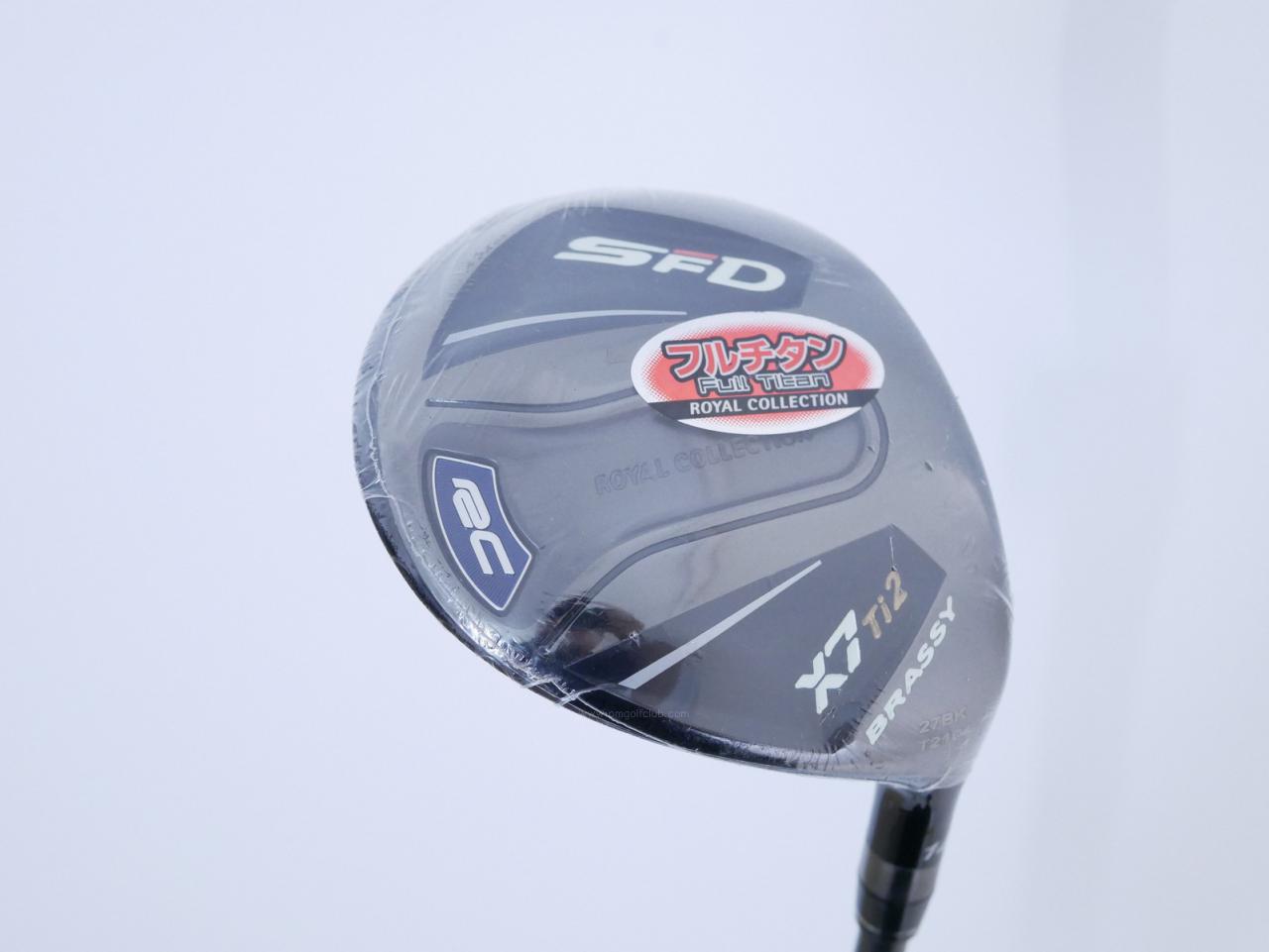Fairway Wood : ROYAL COLLECTION : **หัวของใหม่ ก้านมือสอง** หัวไม้ 2 RC (Royal Collection) SFD X7 Ti (ตัว Titanium หายาก) Loft 14 ก้าน Superio HM-50T Prototype Flex R