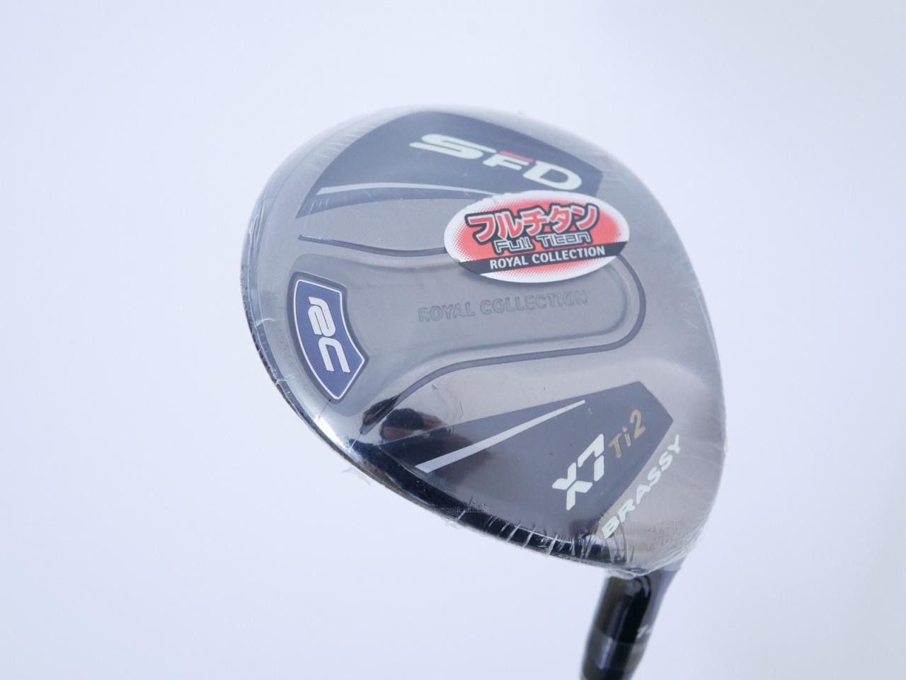 Fairway Wood : ROYAL COLLECTION : **หัวของใหม่ ก้านมือสอง** หัวไม้ 2 RC (Royal Collection) SFD X7 Ti (ตัว Titanium หายาก) Loft 14 Flex R