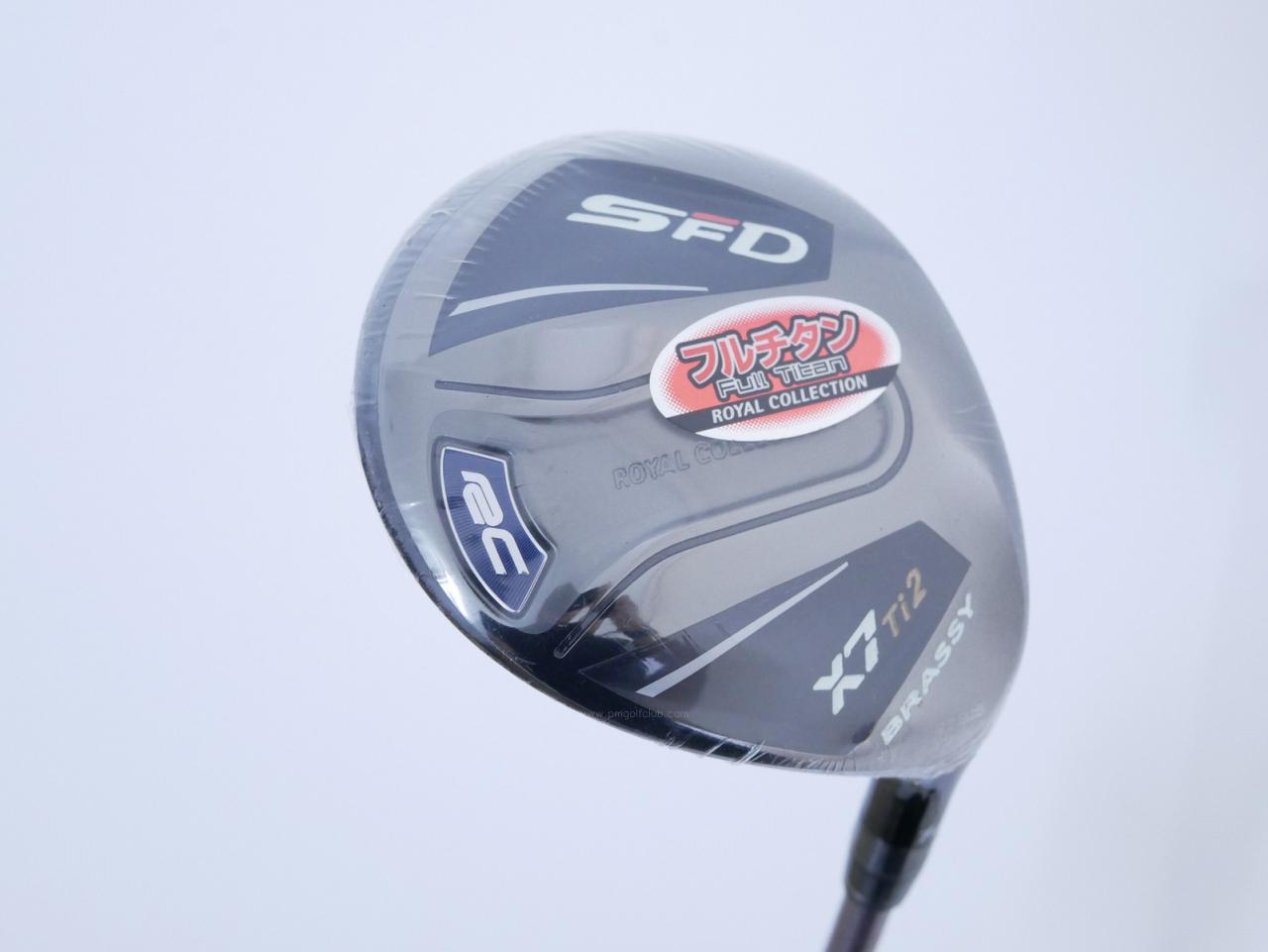 Fairway Wood : ROYAL COLLECTION : **หัวของใหม่ ก้านมือสอง** หัวไม้ 2 RC (Royal Collection) SFD X7 Ti (ตัว Titanium หายาก) Loft 14 Flex R
