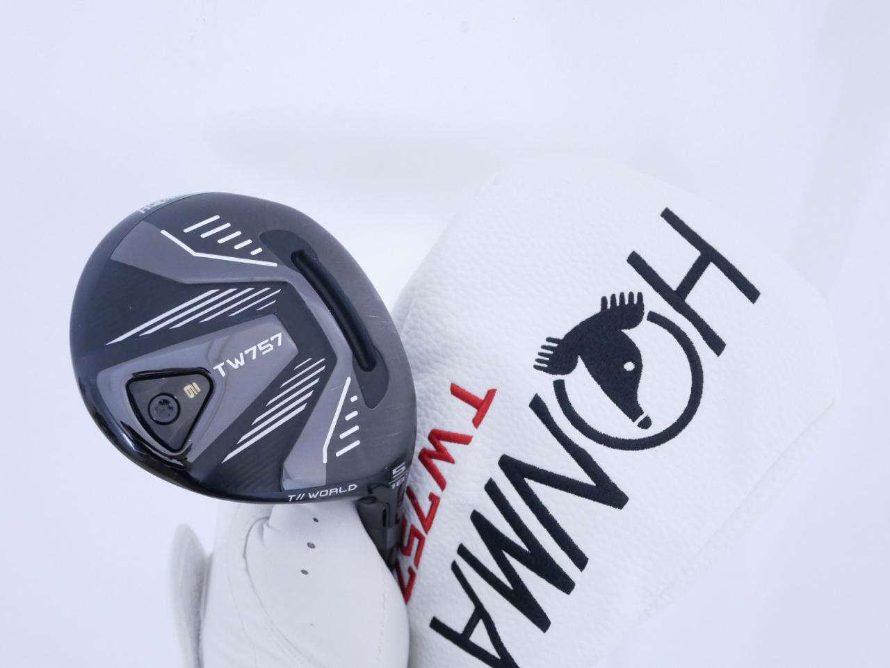 Fairway Wood : Honma : หัวไม้ 5 Honma Tour World TW757 (ออกปี 2022) Loft 18 ก้าน Honma Vizard MP-5 Flex S