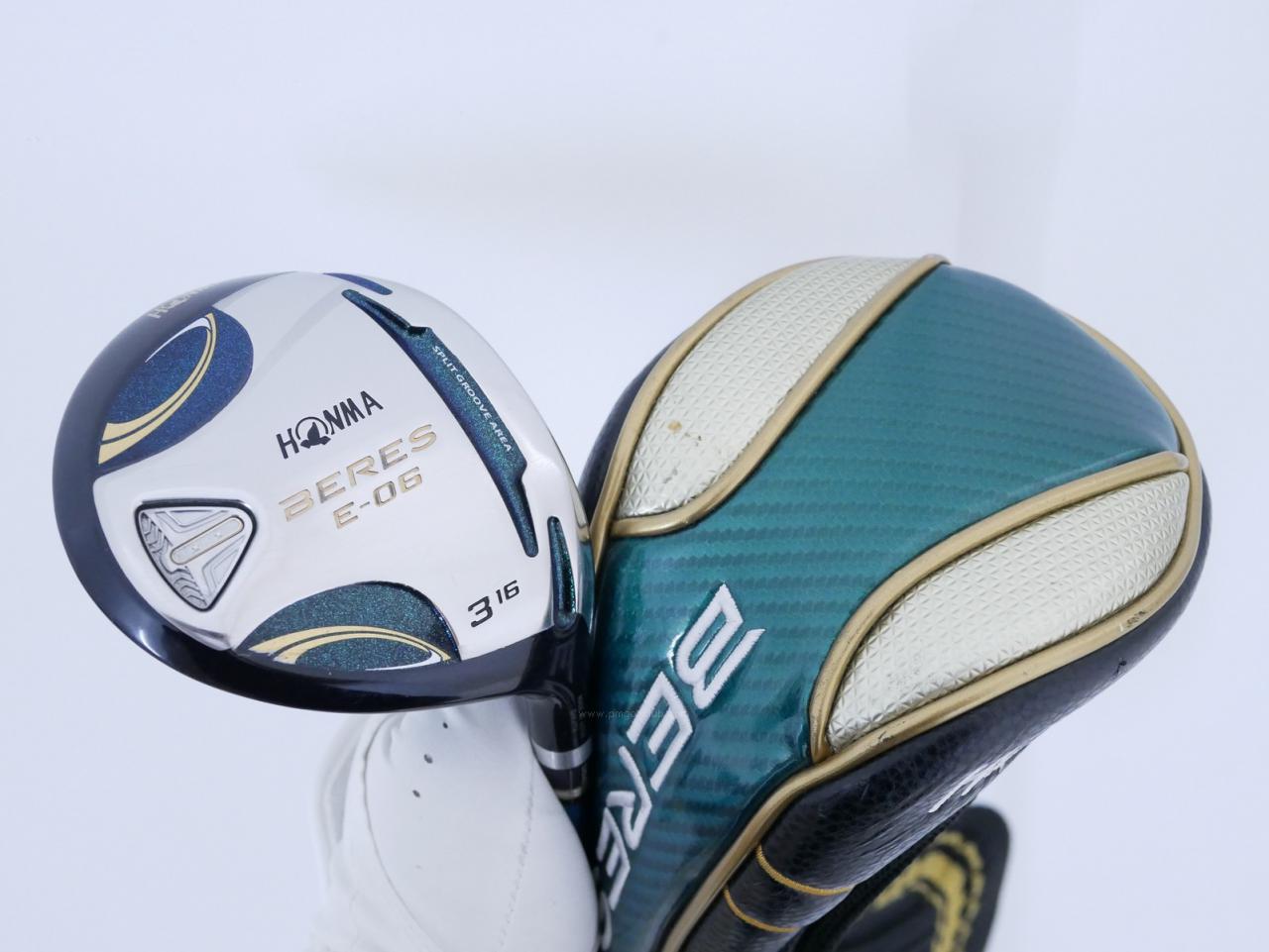 Fairway Wood : Honma : หัวไม้ 3 Honma Beres E-06 (รุ่นปี 2019) Loft 16 ก้าน ARMRQ X (43) FLex R (2 ดาว)