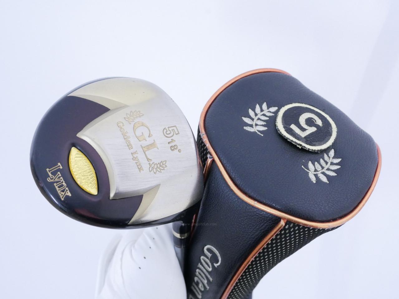 Fairway Wood : Other Brand : หัวไม้ 5 Lynx Golden GL Titanium Loft 18 Flex R