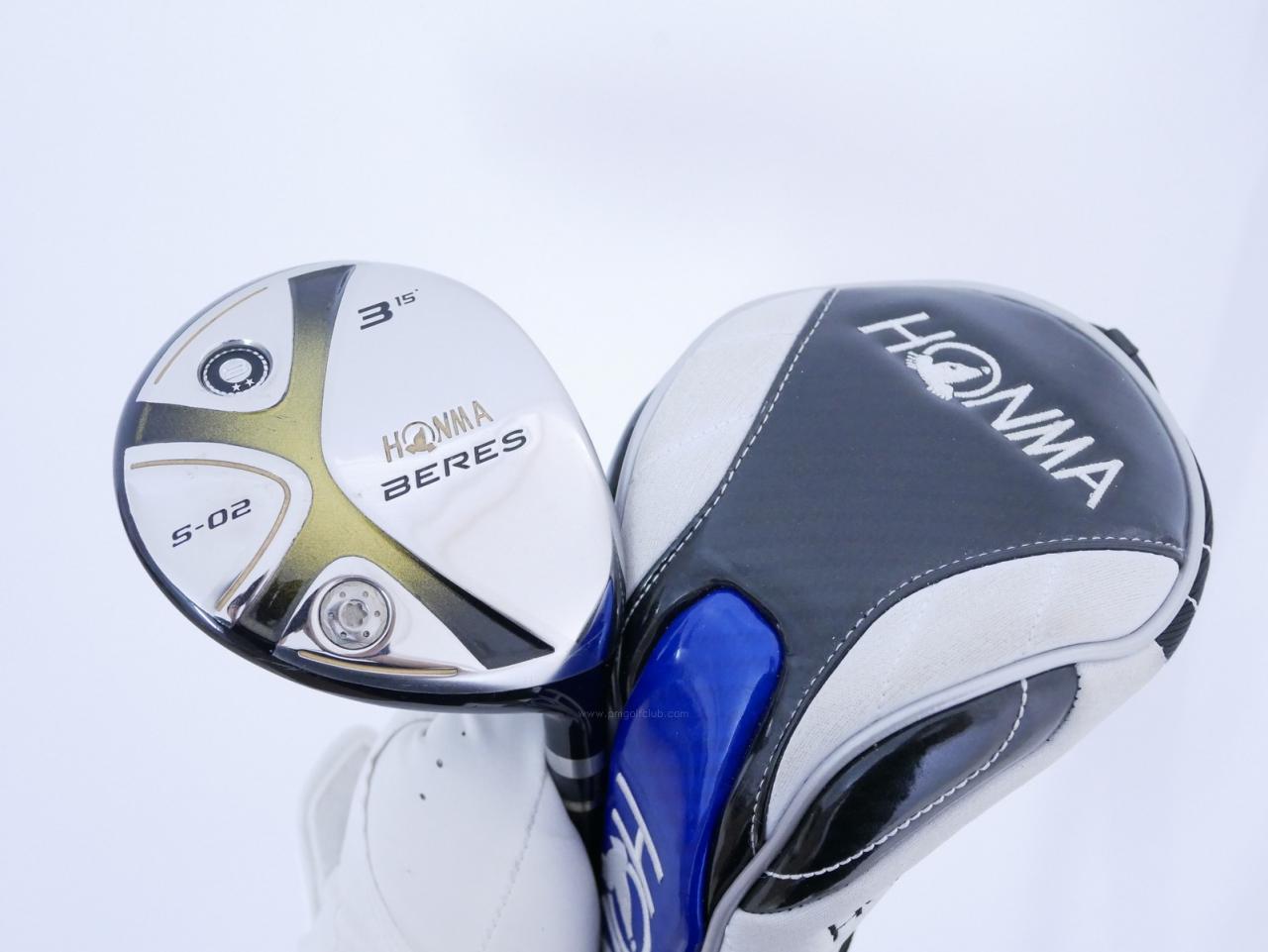 Fairway Wood : Honma : หัวไม้ 3 Honma Beres S-02 Loft 15 ก้าน ARMRQ 6 (54) Flex S (2 ดาว)