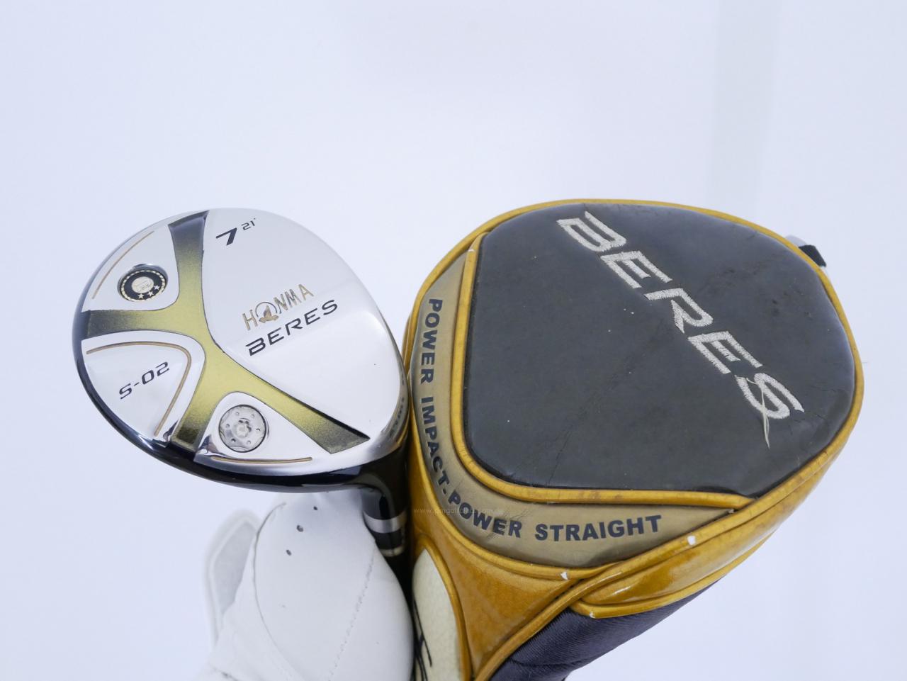 Fairway Wood : Honma : **ก้าน 3 ดาว** หัวไม้ 7 Honma Beres S-02 Loft 21 ก้าน ARMRQ 6 (49) Flex SR (3 ดาว)