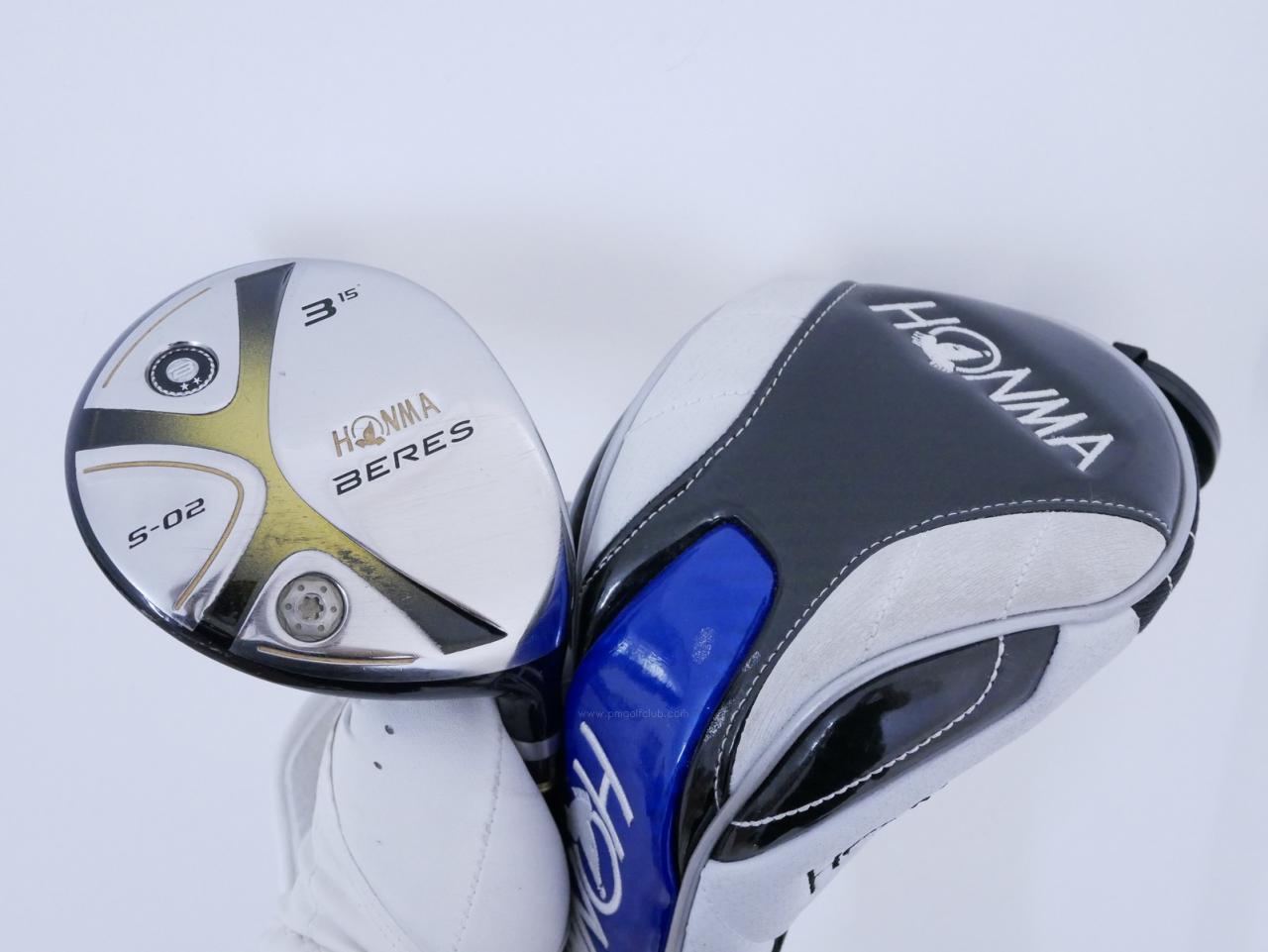 Fairway Wood : Honma : หัวไม้ 3 Honma Beres S-02 Loft 15 ก้าน ARMRQ 6 (49) Flex S (2 ดาว)
