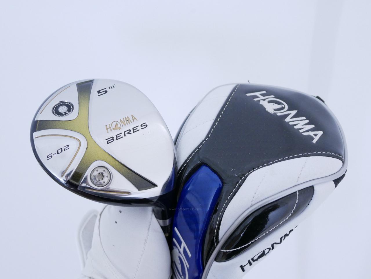 Fairway Wood : Honma : หัวไม้ 5 Honma Beres S-02 Loft 18 ก้าน ARMRQ 6 (49) Flex S (2 ดาว)