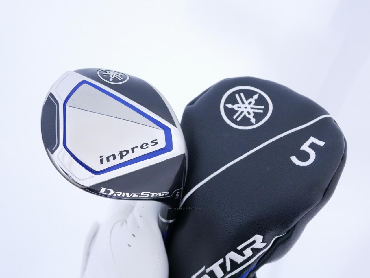 Fairway Wood : Yamaha : หัวไม้ 5 Yamaha Inpres DriveStar (รุ่นปี 2023 ตีไกลมากๆ) Loft 17 ก้าน Fujikura Speeder NX M423f Flex SR