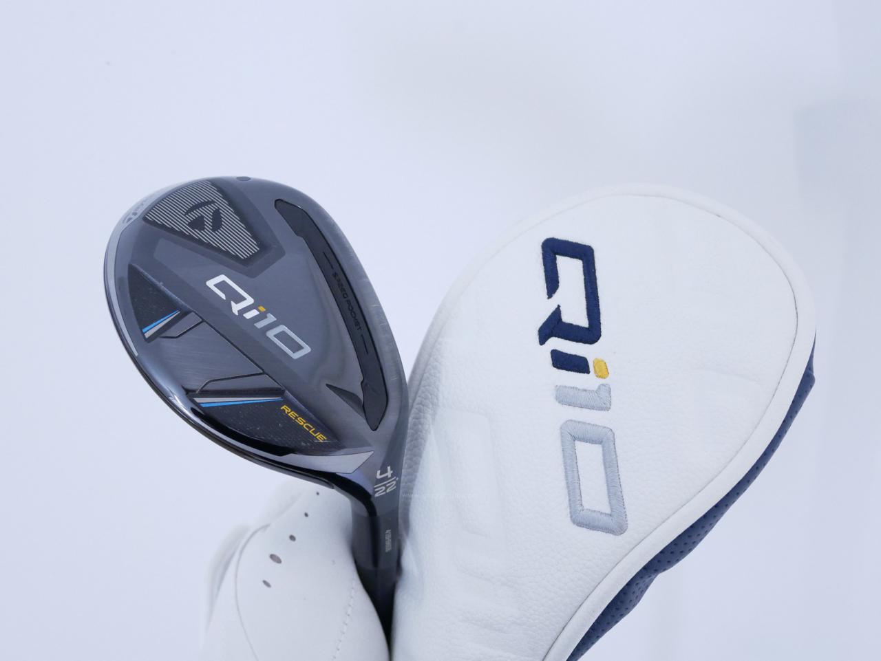 Fairway Wood : Taylormade : ไม้กระเทย Taylormade Qi10 Rescue (ออกปี 2024) Loft 22 ก้าน Mitsubishi Diamana TM60 Flex S