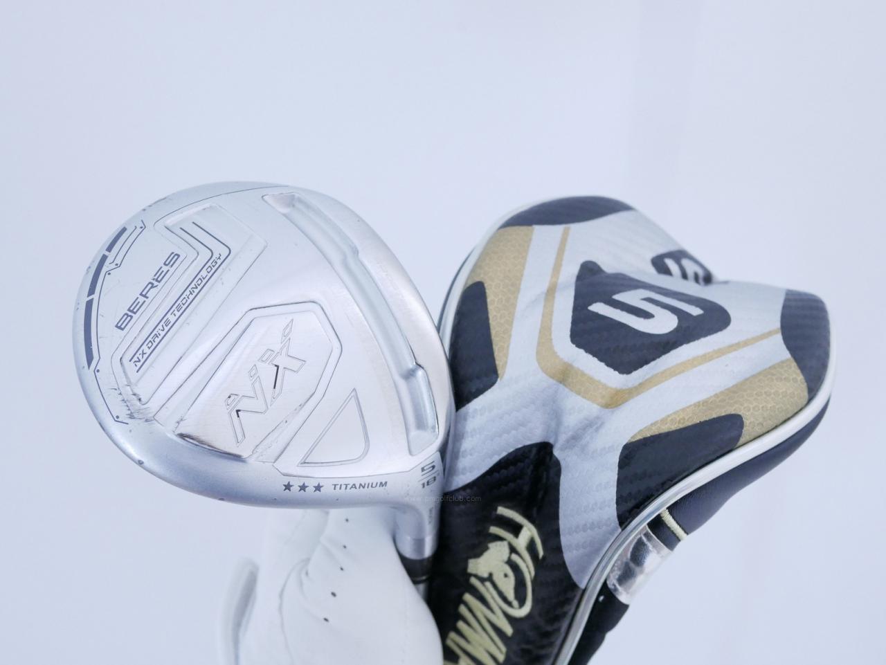 Fairway Wood : Honma : **3 ดาว** หัวไม้ 5 Honma Beres NX Titanium (รุ่นปี 2023) Loft 18 ก้าน Honma Vizard NX 45 Flex R